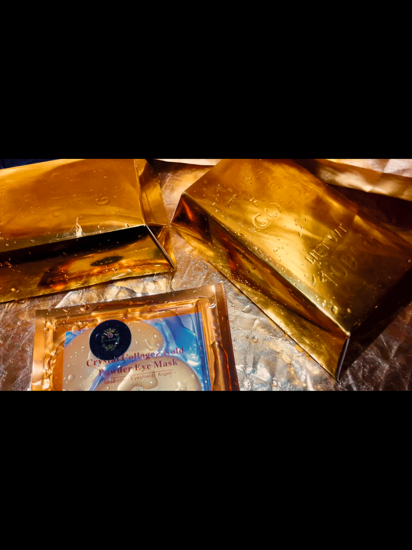 24k Gold Eye Mask