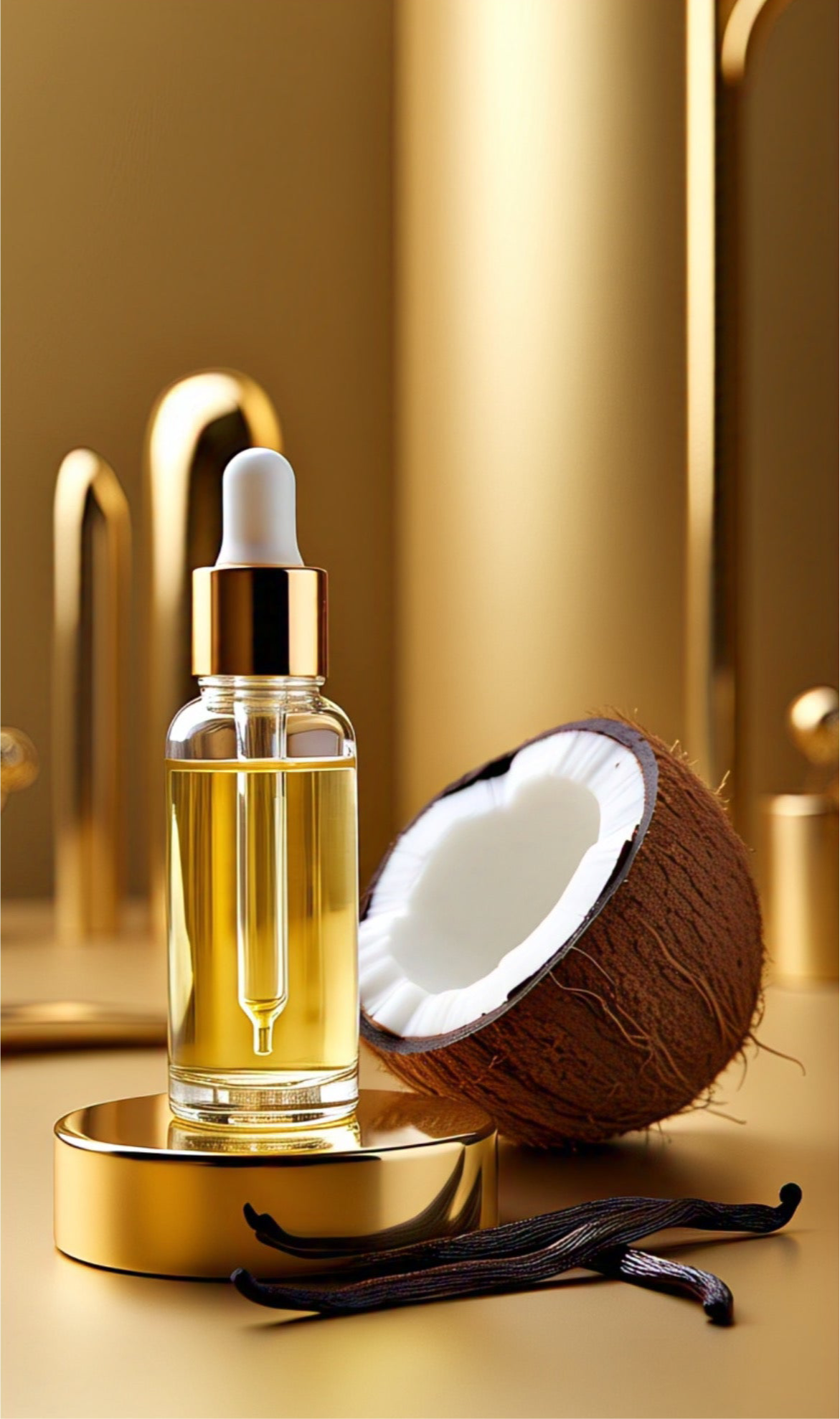Coconut Vanilla Hair & Body Oil